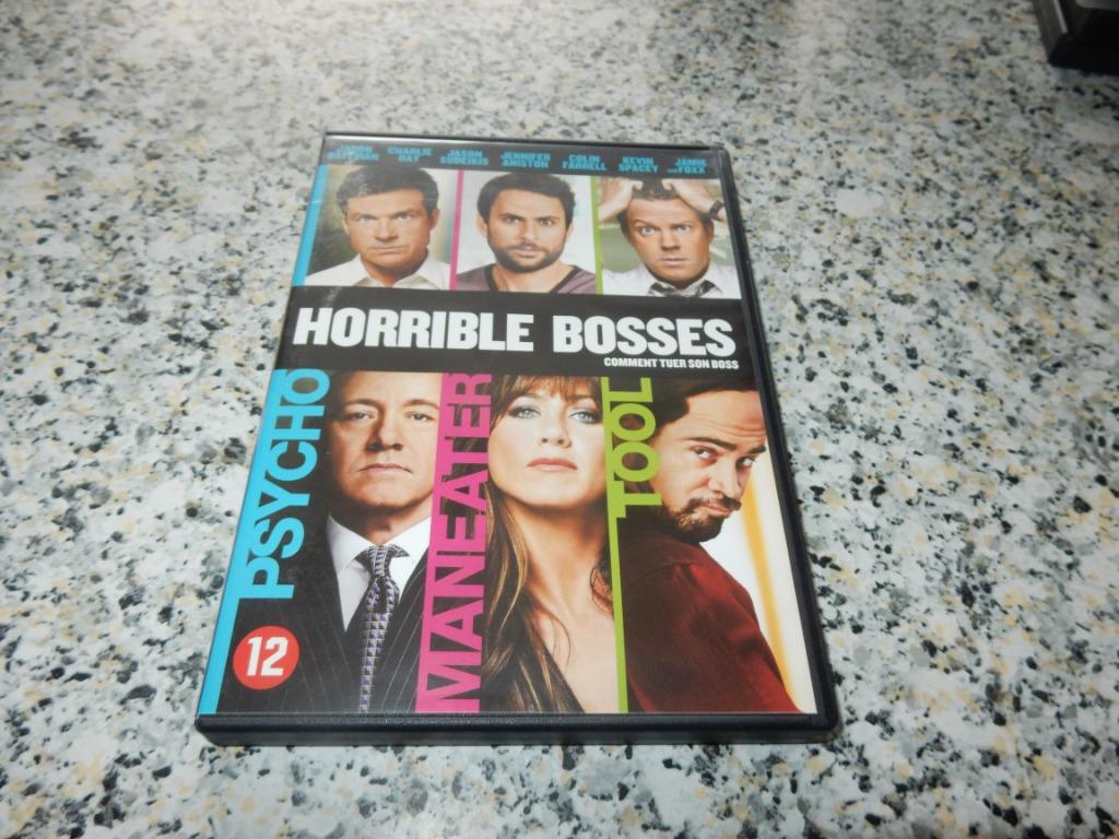 nr.2154- Dvd: horrible bosses - komedie, Cd's en Dvd's, Dvd's | Komedie, Zo goed als nieuw, Actiekomedie, Vanaf 12 jaar, Ophalen of Verzenden
