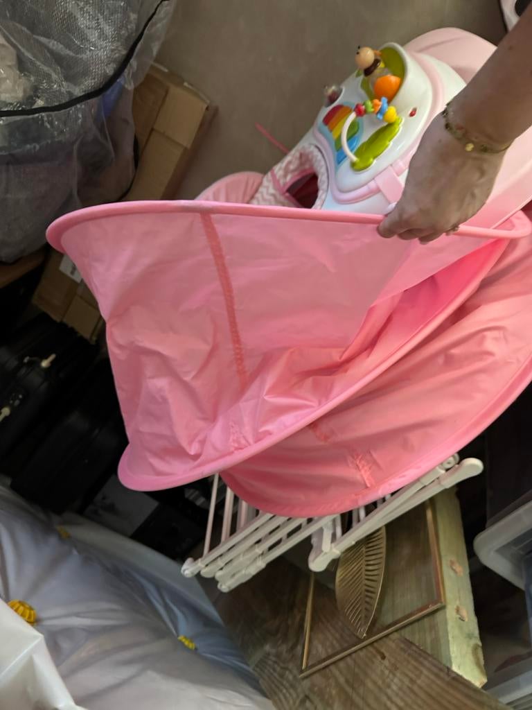 Roze bedhemel Ikea, Ophalen, Zo goed als nieuw