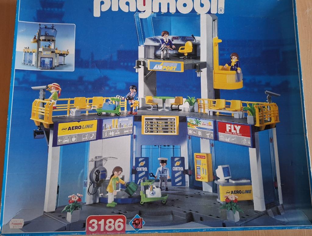 Playmobil luchthaven 3186, Enfants & Bébés, Jouets | Playmobil, Enlèvement ou Envoi, Utilisé, Ensemble complet