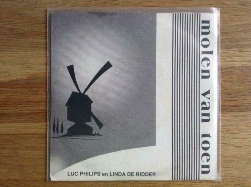 single luc philips en linda de ridder, Ophalen of Verzenden, Overige formaten, Levenslied of Smartlap