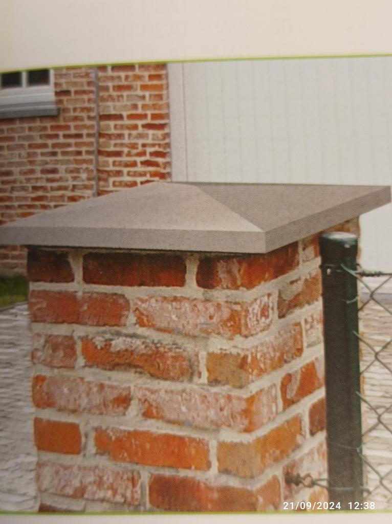 COUVRE PILIER EN BETON, Enlèvement, Neuf