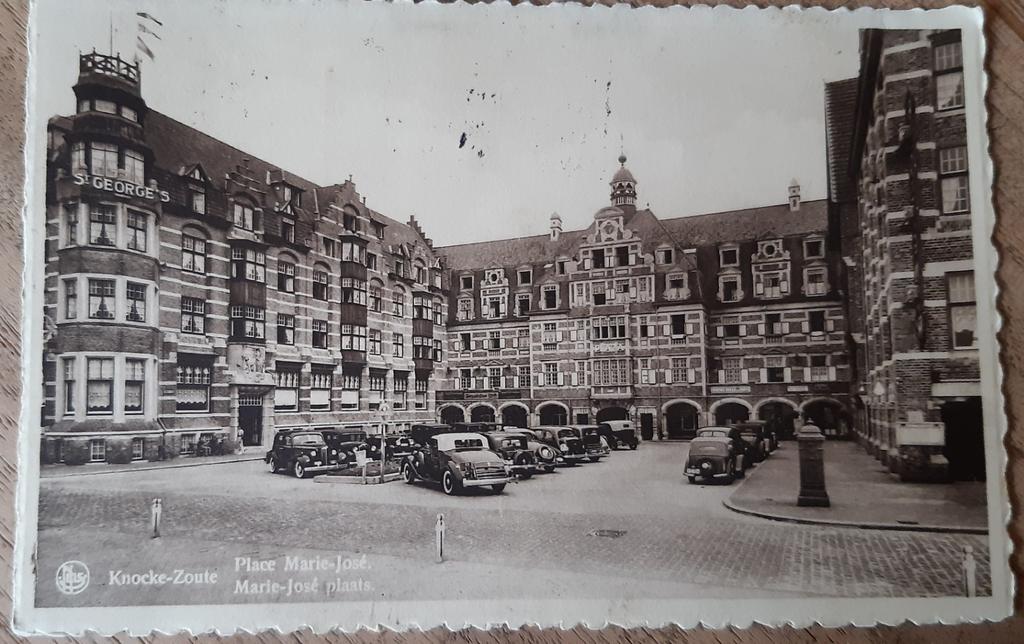 KNOKKE ZOUTE place Marie José PLAZA HOTEL 1947, Ophalen of Verzenden