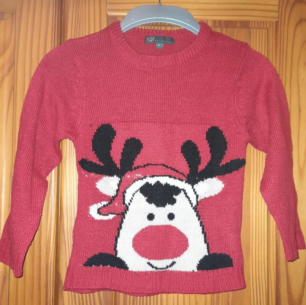 Pull de Noël enfant 6 ans, Enlèvement ou Envoi, Utilisé