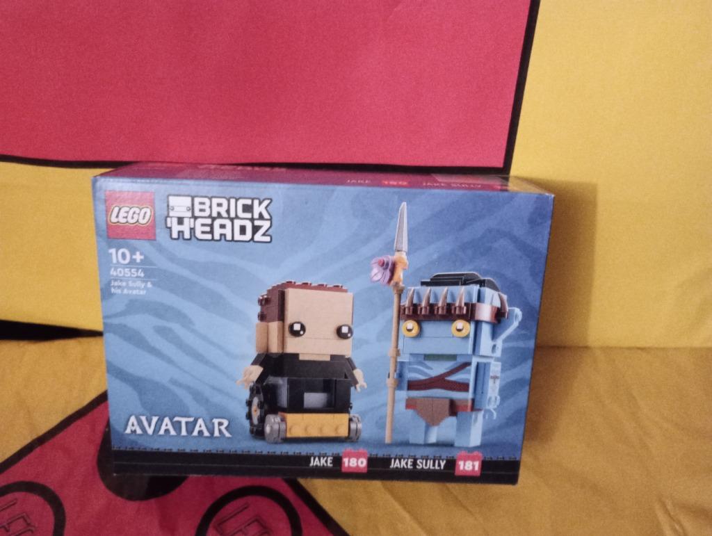 LEGO - 40554 - Jake Sully en zijn avatar, BrickHeadz, Lego, Ophalen of Verzenden, Complete set