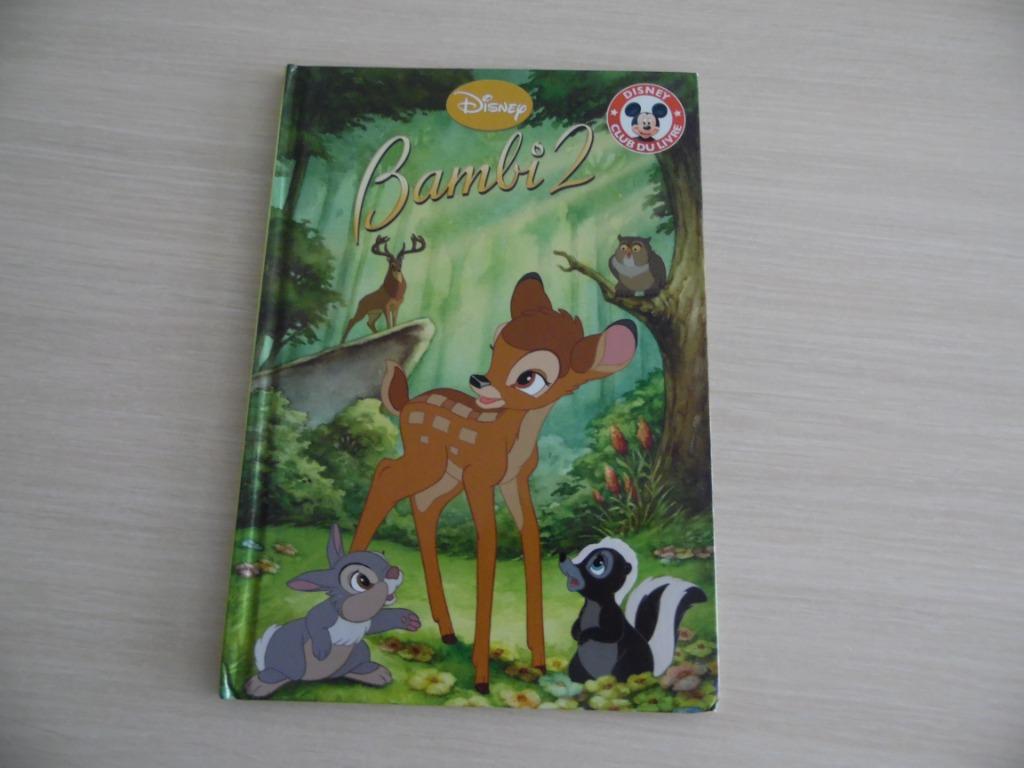 BAMBI 2      MICKEY CLUB DU LIVRE, 5 of 6 jaar, Jongen of Meisje, Ophalen of Verzenden, Zo goed als nieuw