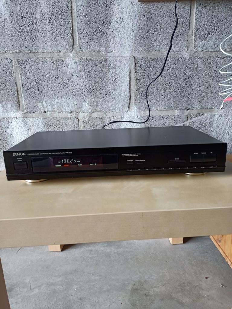 Denon tu 260 tuner, Ophalen, Gebruikt, Analoog