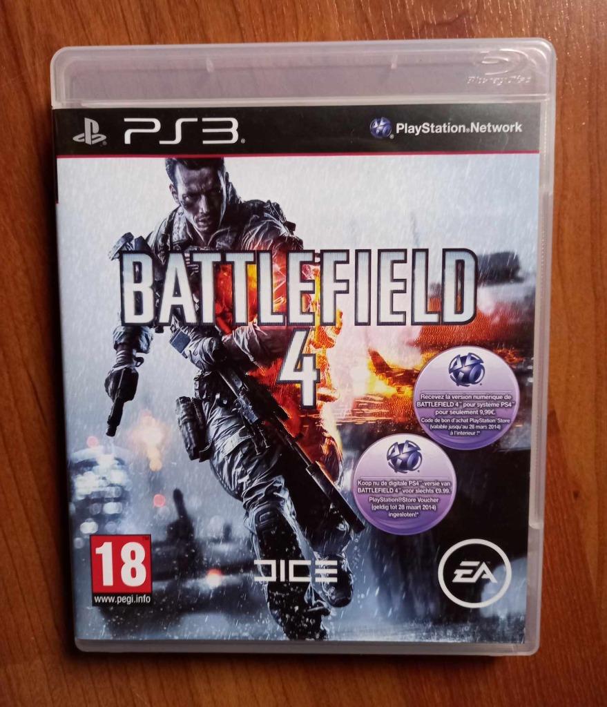 PS3 - Battlefield 4 (2013) (18+), 1 joueur, Comme neuf, Plateforme, Envoi