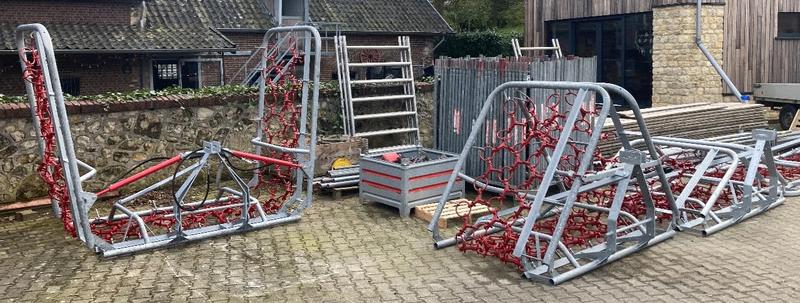 Grote partij Jako weideslepen, Weidegang
