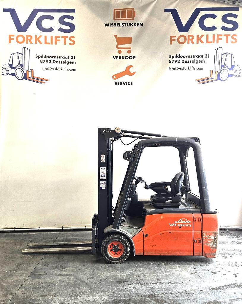 Elektrische heftruck: 1.6t LINDE, Ophalen, Linde, Heftruck, 1000 tot 2000 kg