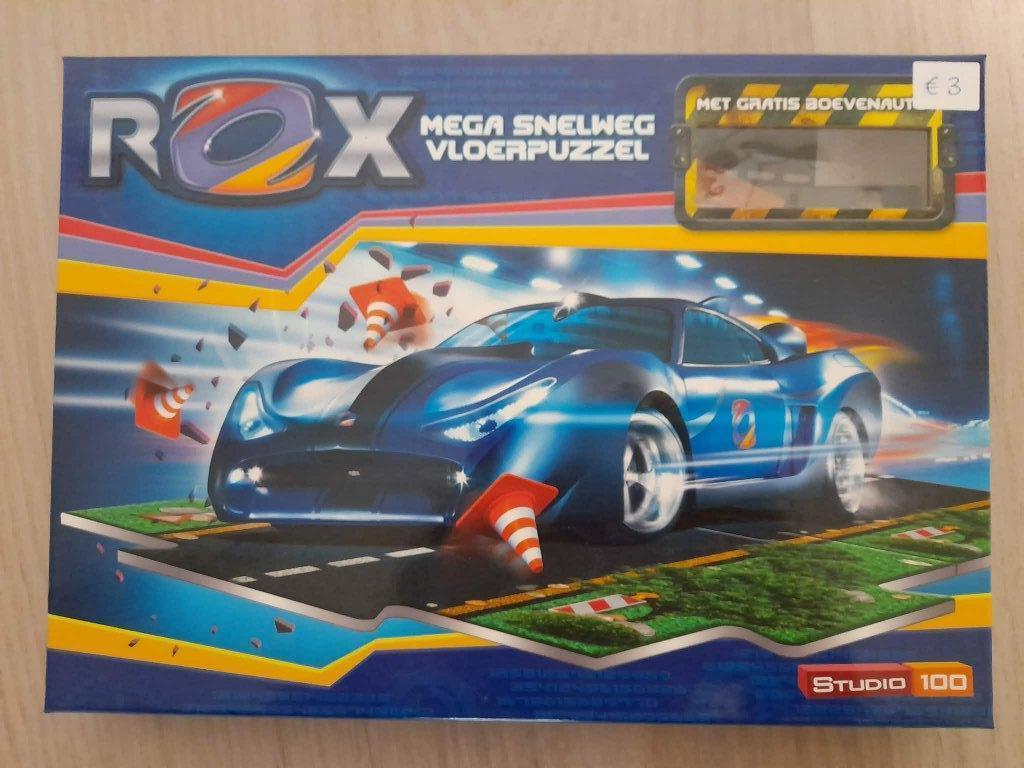 Rox mega snelweg vloerpuzzel, Kinderen en Baby's, Ophalen of Verzenden, 10 tot 50 stukjes, Gebruikt