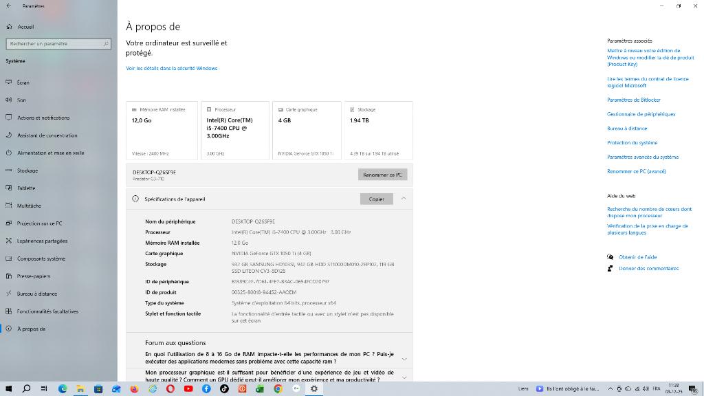 acer predator, Informatique & Logiciels, Avec carte vidéo, Virtual Reality, Comme neuf, HDD