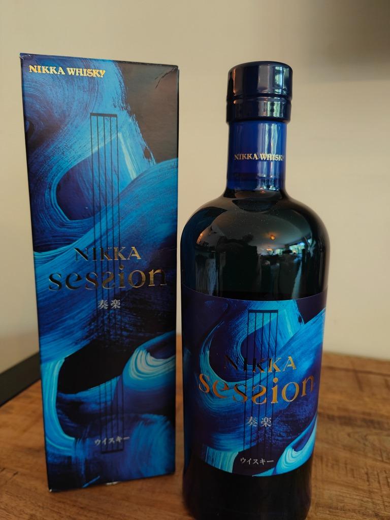 Whisky malté japonais Nikka Session + boîte ! (700 ml), Collections, Neuf, Autres régions, Enlèvement ou Envoi, Pleine