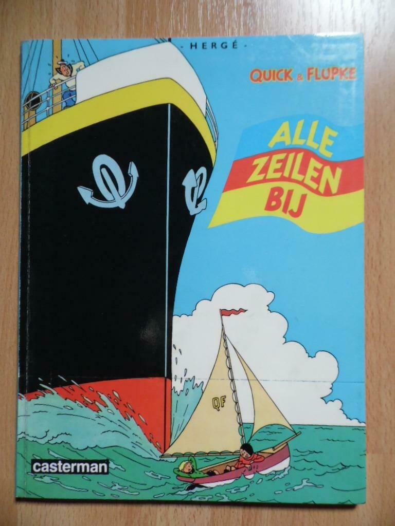 Quick & Flupke - Alle Zeilen bij door Hergé, Une BD, Enlèvement ou Envoi, Comme neuf