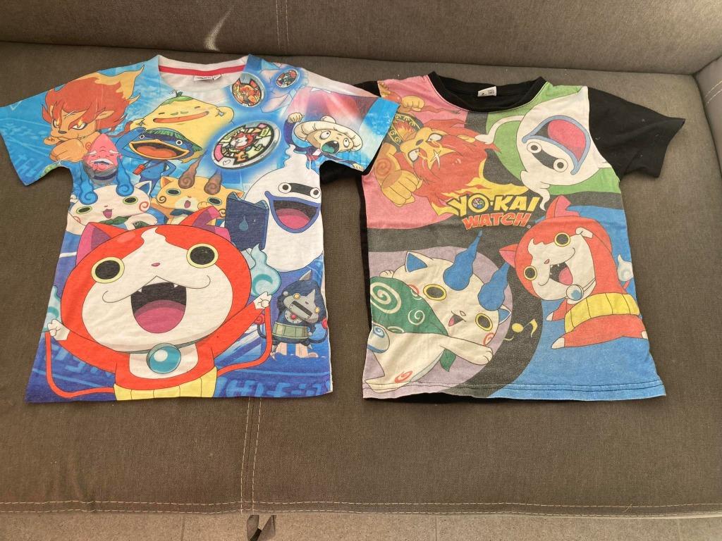 2 t-shirts Yo Kai Watch 8 jaar heel goede staat, Ophalen of Verzenden, Gebruikt, Jongen, Shirt of Longsleeve