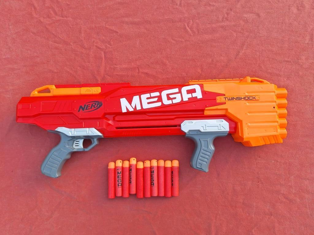 Pistolet Nerf Mega Twinshock, Enlèvement ou Envoi, Comme neuf