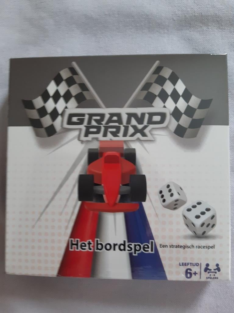 GRAND PRIX Het bordspel, Hobby en Vrije tijd, Gezelschapsspellen | Overige, Drie of vier spelers, Ophalen of Verzenden, Nieuw