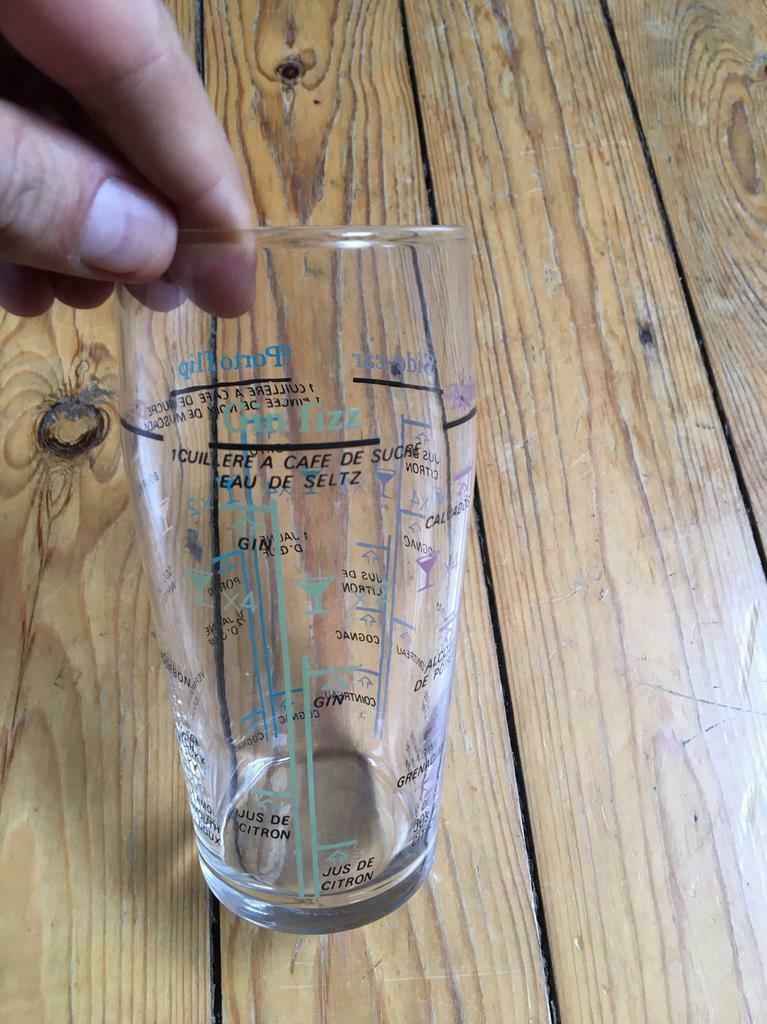 cocktailglas met afmetingen, Zo goed als nieuw