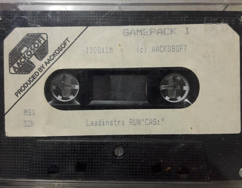 7 Cassettespellen uit 1985 Games MSX 64K, prix €7, Games en Spelcomputers, Gebruikt