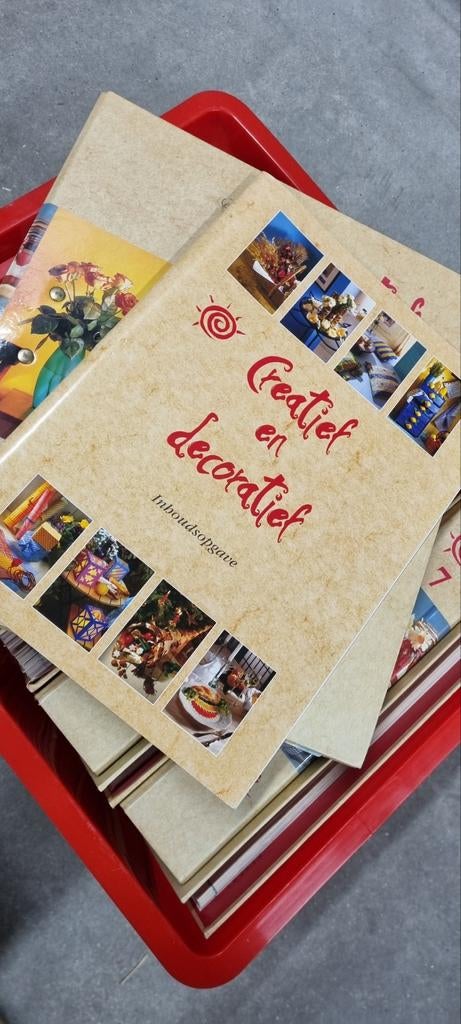 Volledige reeks verzamelmappen Creatief Decoratief, Ophalen, Gebruikt