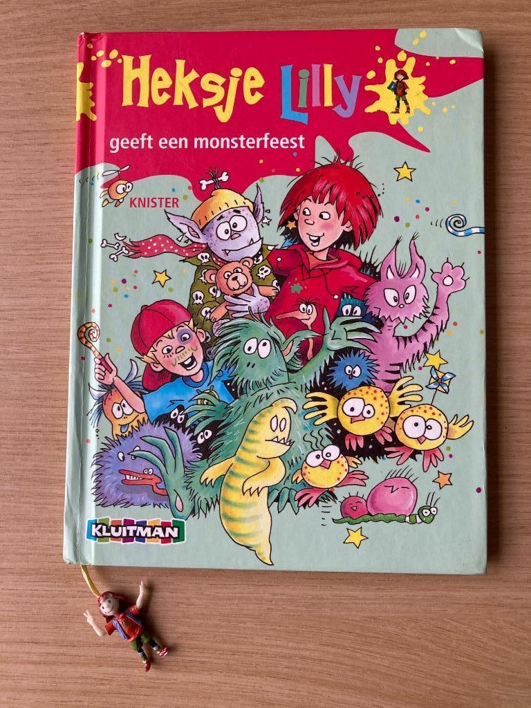 Leesboek "Heksje Lilly geeft een monsterfeest" - Kluitman, Enlèvement ou Envoi, Utilisé, Contes (de fées)