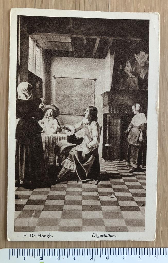 MARGARINE DRAPEAU la meilleure de beste – P. De Hoogh, Collections, Marques & Objets publicitaires, Utilisé, Autres types, Enlèvement ou Envoi