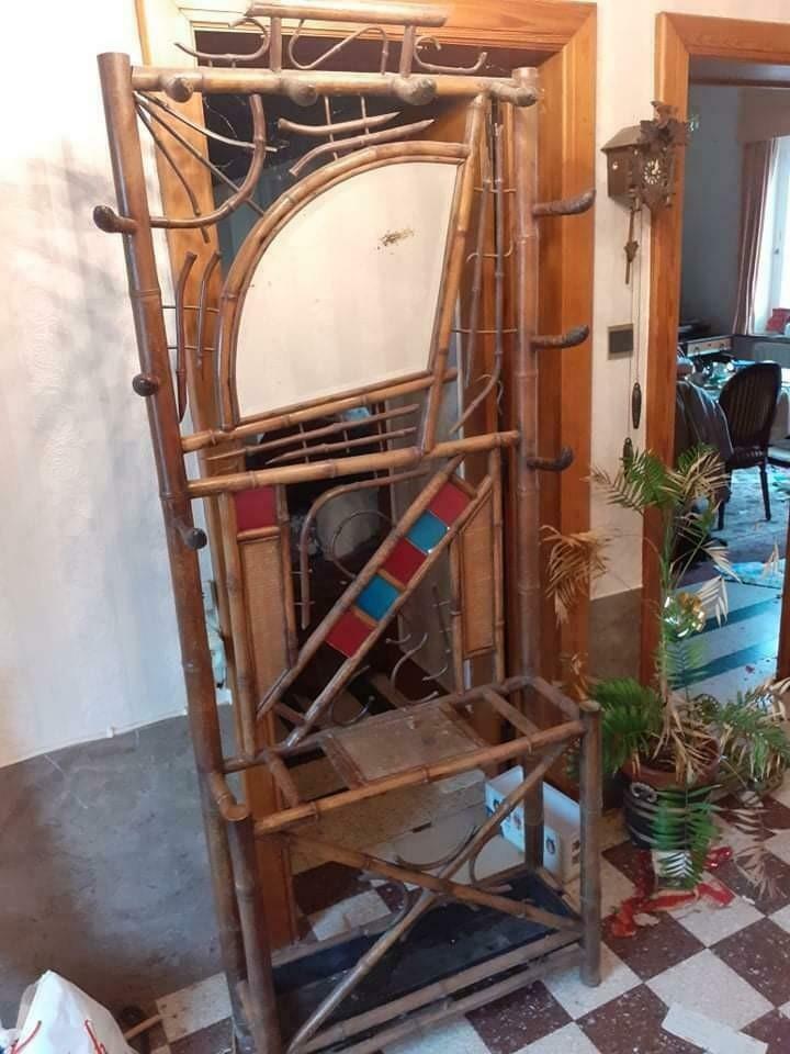 Ancien porte manteau en bambou, Antiquités & Art, Enlèvement