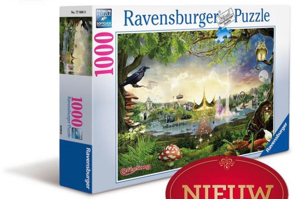 Efteling puzzels Winter/Zomer, Ophalen of Verzenden, Zo goed als nieuw