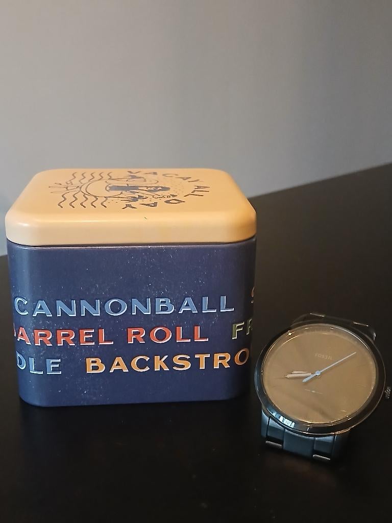 Montre Fossil pour homme - Original - Acier inoxydable, Montre-bracelet, Autres marques, Enlèvement ou Envoi, Autres matériaux