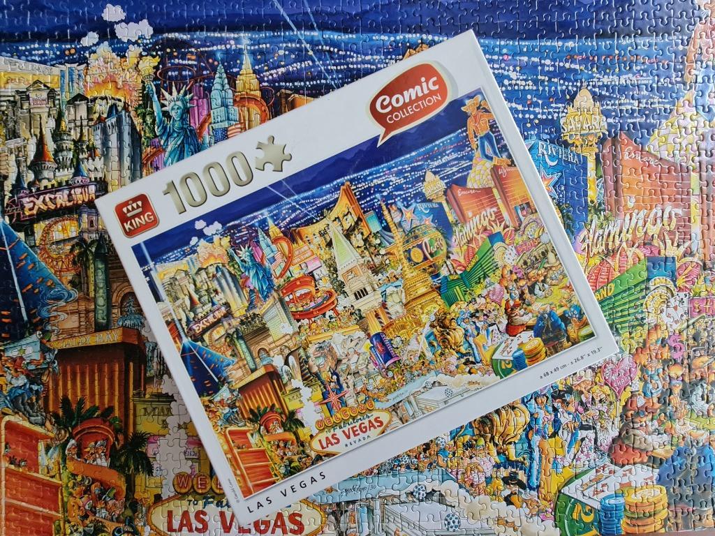 Comic puzzel - 1000 stuks, Enlèvement ou Envoi, 500 à 1500 pièces, Comme neuf, Puzzle