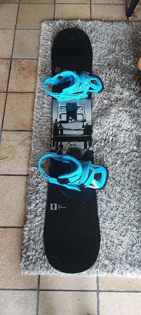 Forum Destroyer 158 Burton mission bindings, Ophalen, Gebruikt, Bindingen