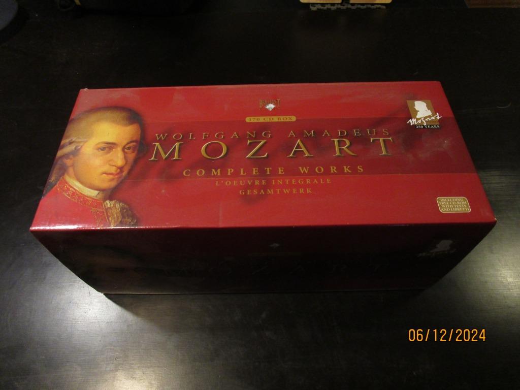 Intégral de MOZART (CD audio), Enlèvement ou Envoi, Coffret, Comme neuf, Autres types