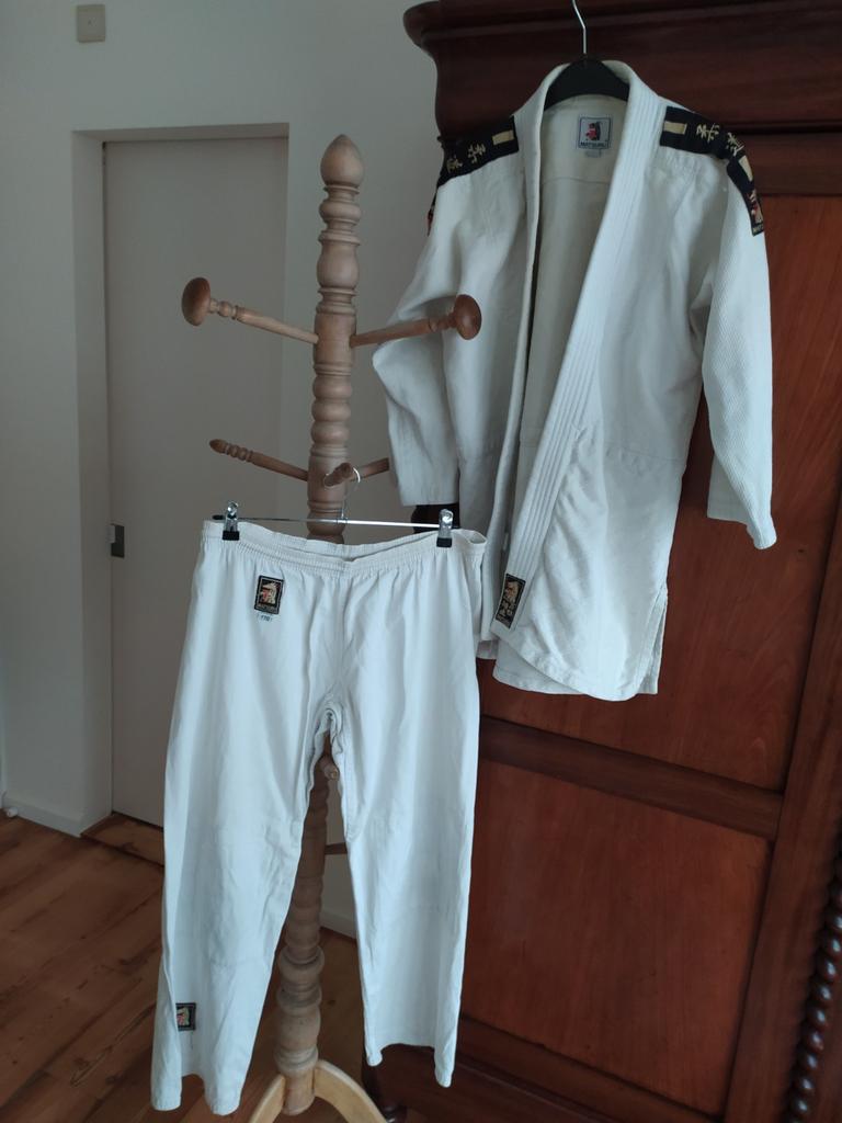Matsuru judopak, broek en vest, maat 170, Sport en Fitness, Vechtsporten en Zelfverdediging, Ophalen of Verzenden, Gebruikt, Judo