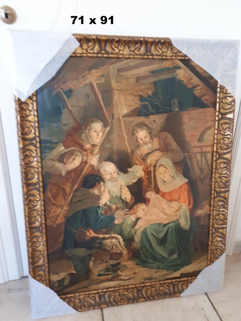 Kader met Kersttafereel, Diversen, Ophalen of Verzenden
