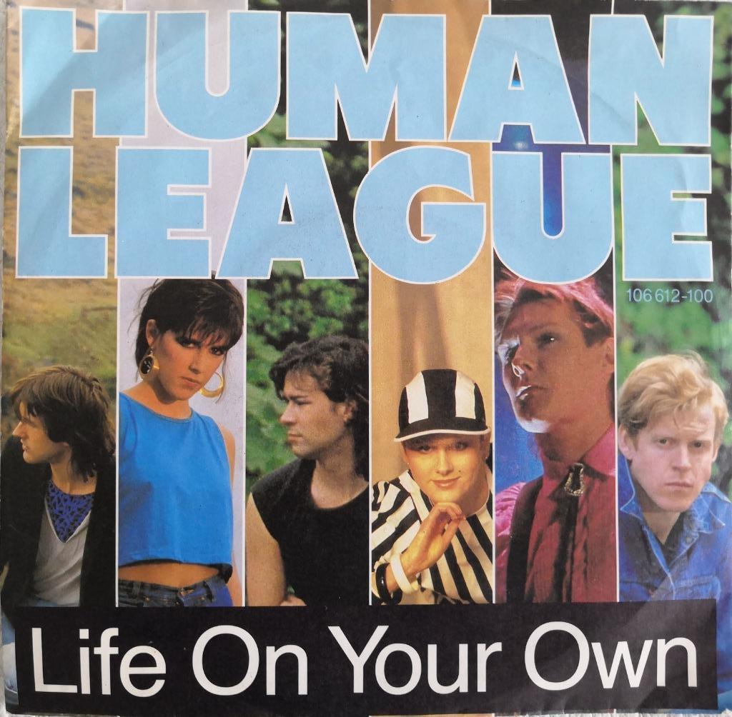 HUMAN LEAGUE - Life on your own (single), Cd's en Dvd's, Vinyl Singles, Zo goed als nieuw, Single, Pop, 7 inch, Ophalen of Verzenden