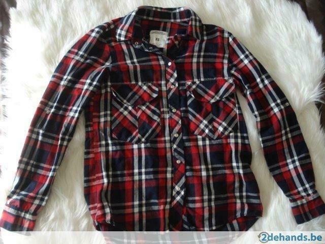 nieuwe geruite blouse -blauw/rood/wit - ZARA - maat XS, Kleding | Dames, Ophalen of Verzenden, Nieuw, Maat 34 (XS) of kleiner