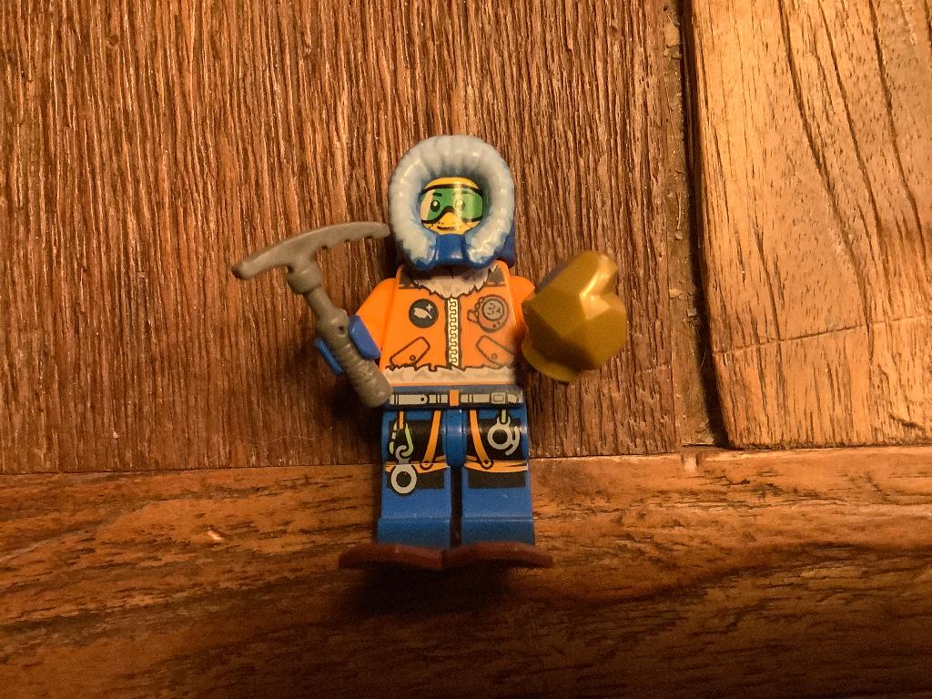 Lego figuur cty0497 Arctic Explorer, Male / F4, Ophalen of Verzenden, Zo goed als nieuw, Losse stenen, Lego