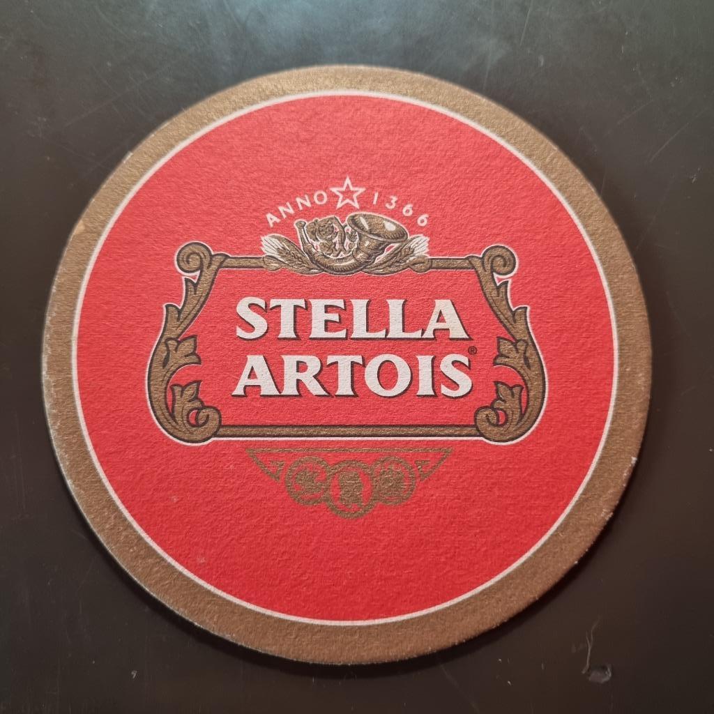 Sous Bock Stella Artois (modèle 182), Ophalen of Verzenden, Gebruikt, Viltje(s), Stella Artois