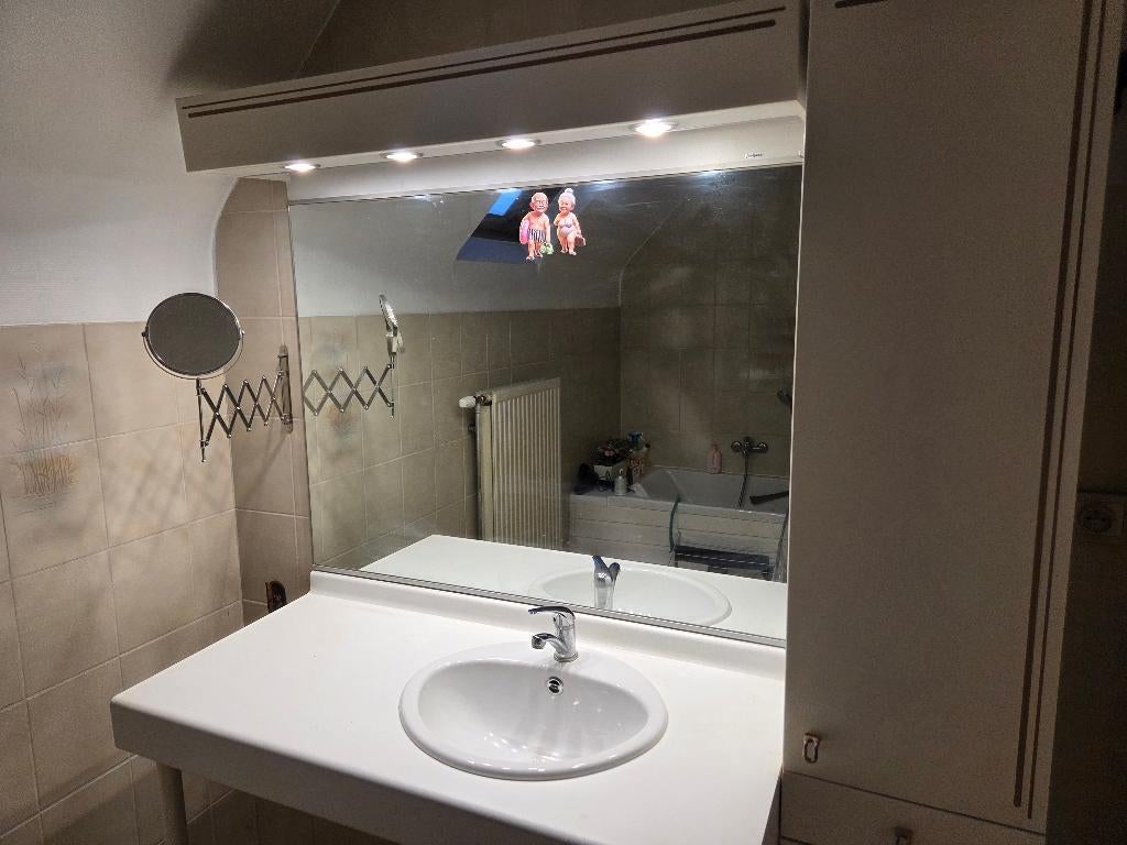 Miroir salle de bain 120 x 80 cms - comme neuf, Enlèvement ou Envoi, Comme neuf