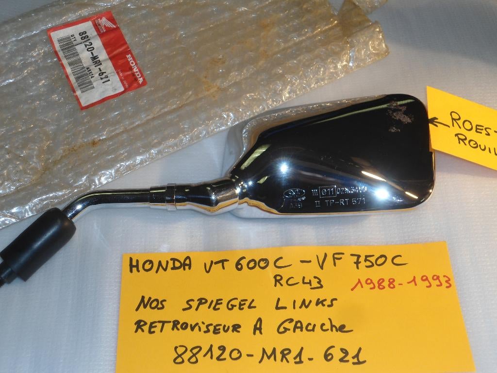 honda vt600 - vf750 : originele spiegel. Nos, Motoren, Ophalen, Nieuw