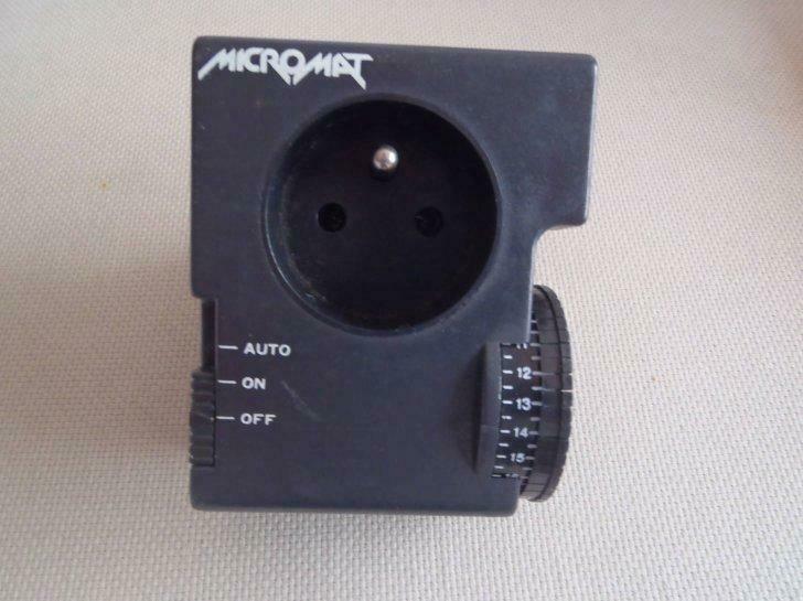 Analoge tijdschakelaar MICROMAT, Elektronische apparatuur, Ophalen of Verzenden, Gebruikt