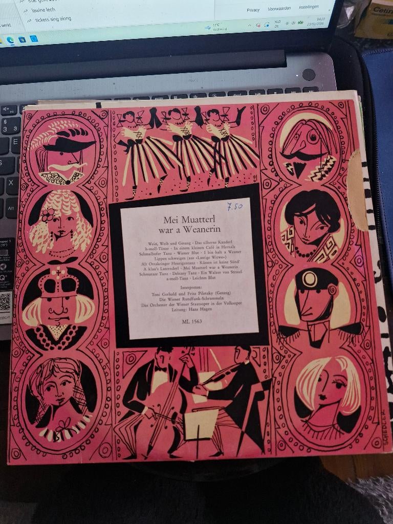 Disques vinyles 9 x 33 tours des années 50 à 60, CD & DVD, Vinyles | Dance & House, Enlèvement, Utilisé, Autres genres