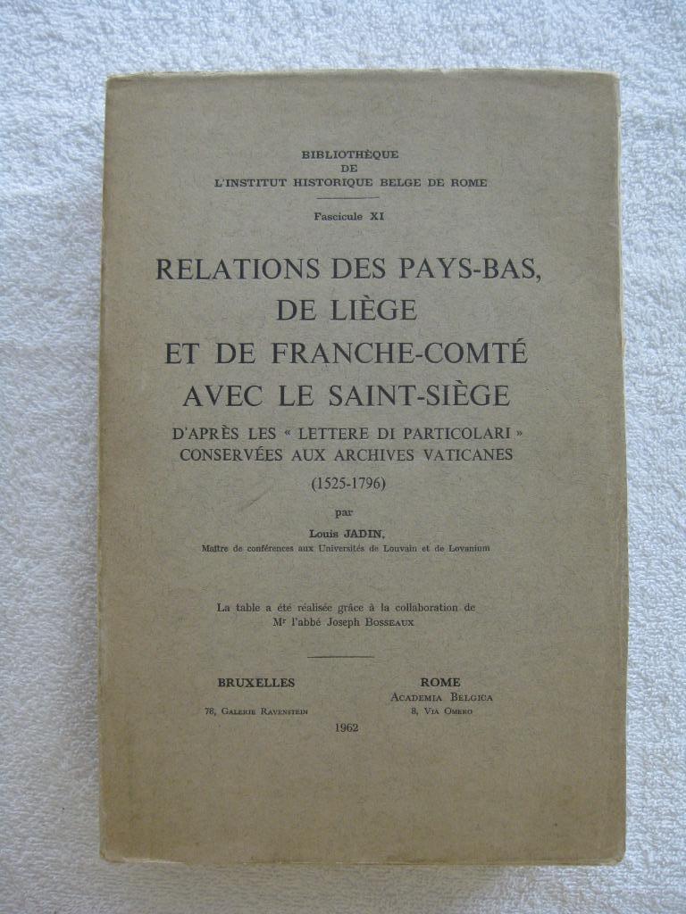 Jansenisme in België - Louis Jadin - 1962 - zeldzaam, Boeken, Geschiedenis | Nationaal, Gelezen, Ophalen of Verzenden