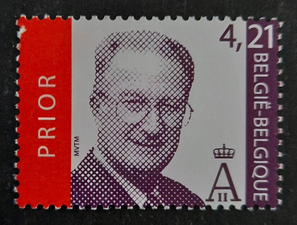 Belgique : COB 3204 ** Roi Albert II 2003., Sans timbre, Neuf, Enlèvement ou Envoi, Non oblitéré