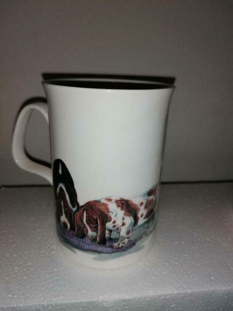 Tas mok basset hond, Verzenden, Gebruikt