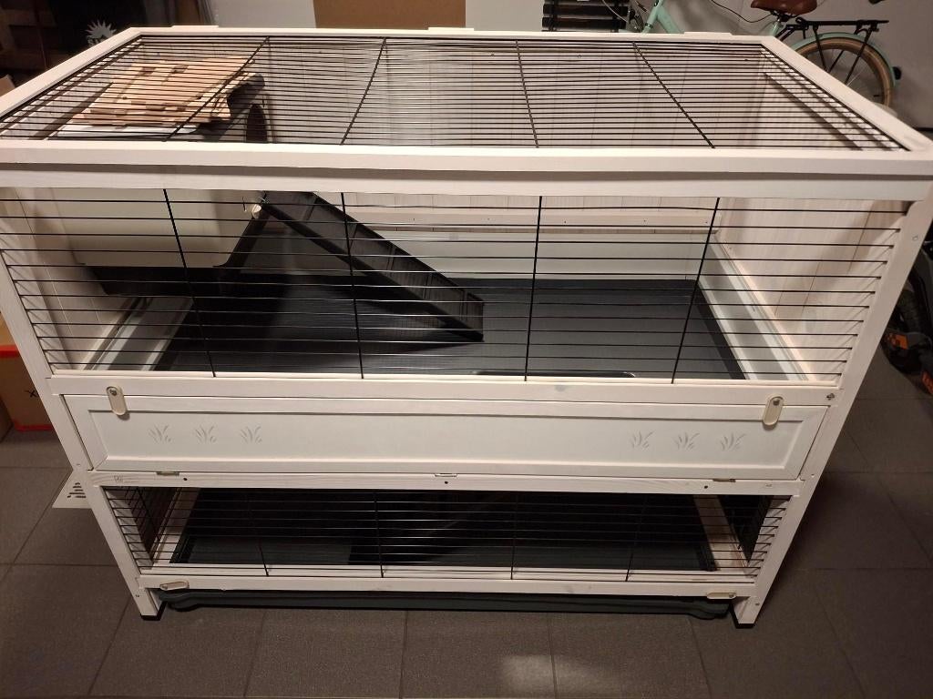 CAGE A LAPIN FERSPLAT COTTAGE LARGE, 90 cm ou plus, Cage, Utilisé, 110 cm ou plus