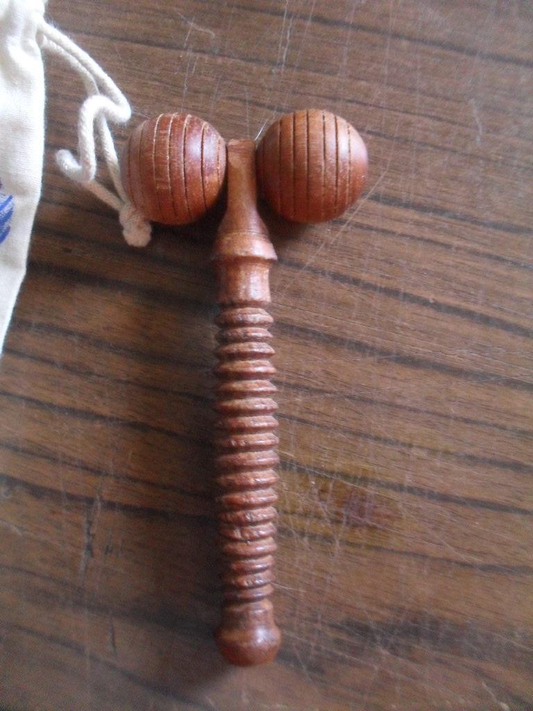 Roller body  Vintage  en bois, Enlèvement, Utilisé