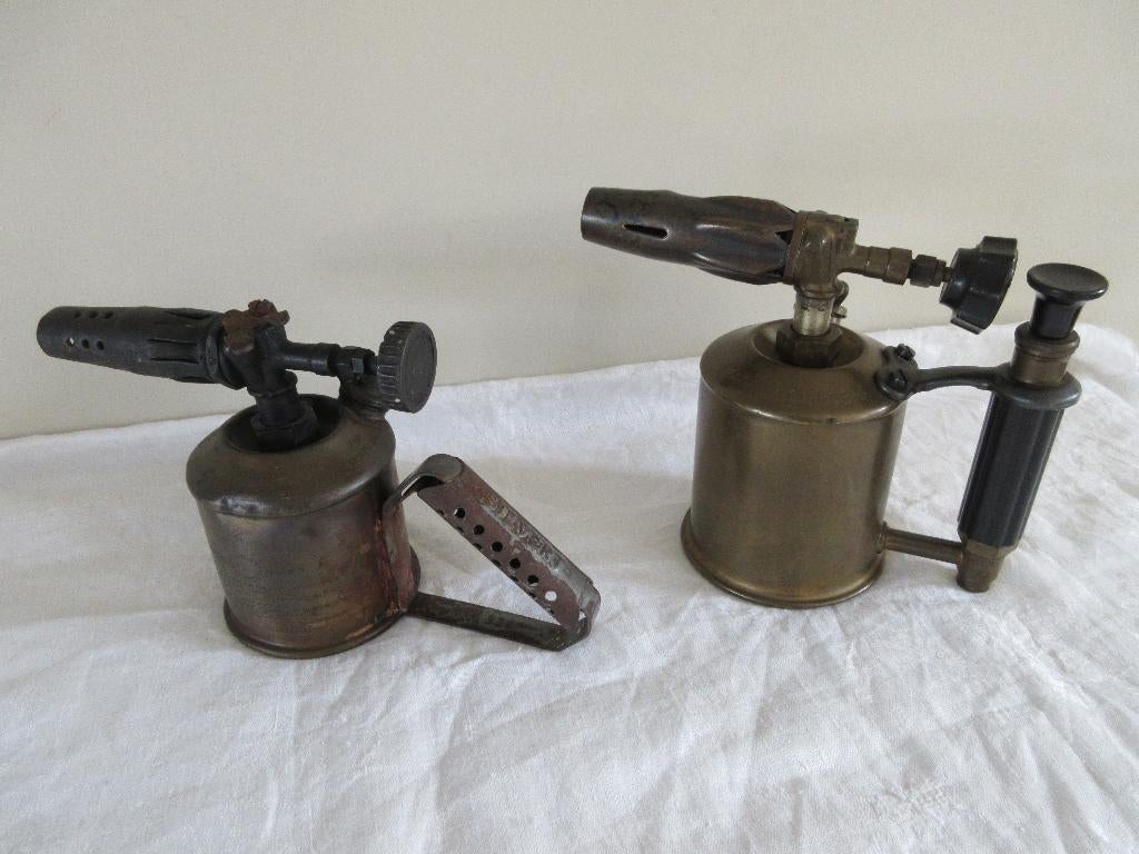 Ancien brûleur à gaz à souder SIEVERT et autre chalumeau, Enlèvement