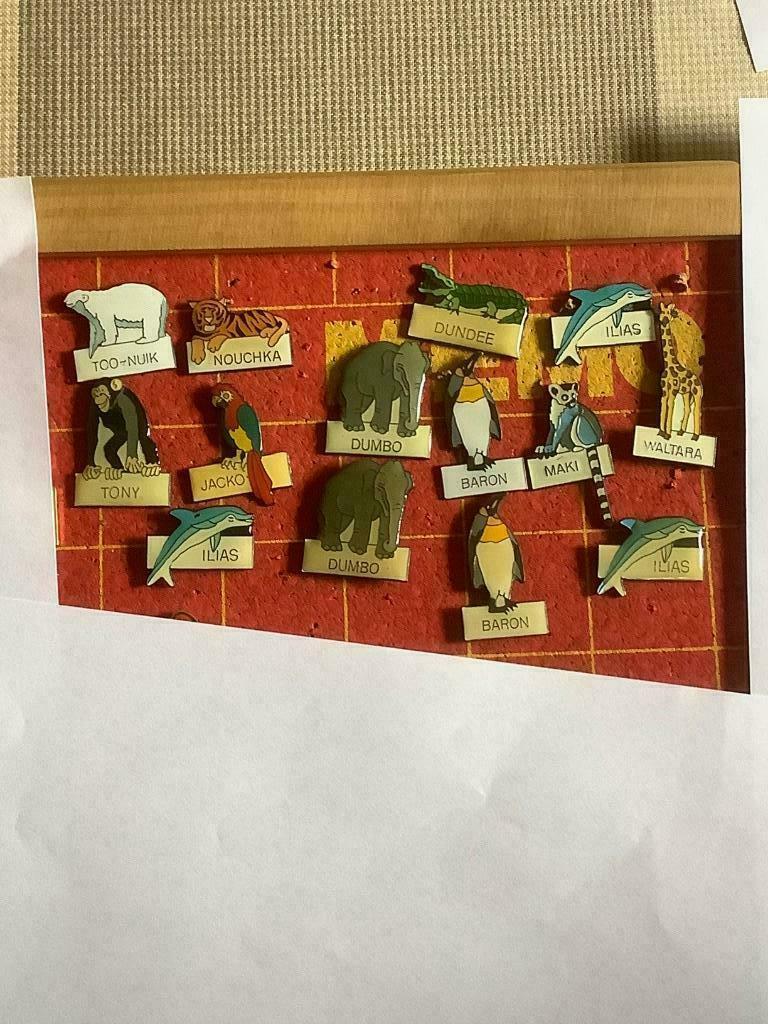 pins dierentuin-stripfiguren-johnson-stripfiguren-iglo-, Verzamelen, Ophalen of Verzenden, Nieuw