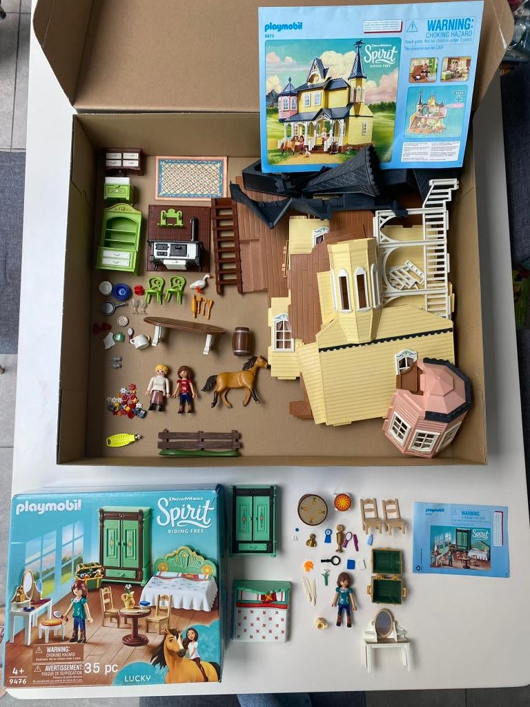 Playmobil Spirit, Kinderen en Baby's, Speelgoed | Playmobil, Ophalen of Verzenden, Zo goed als nieuw, Complete set