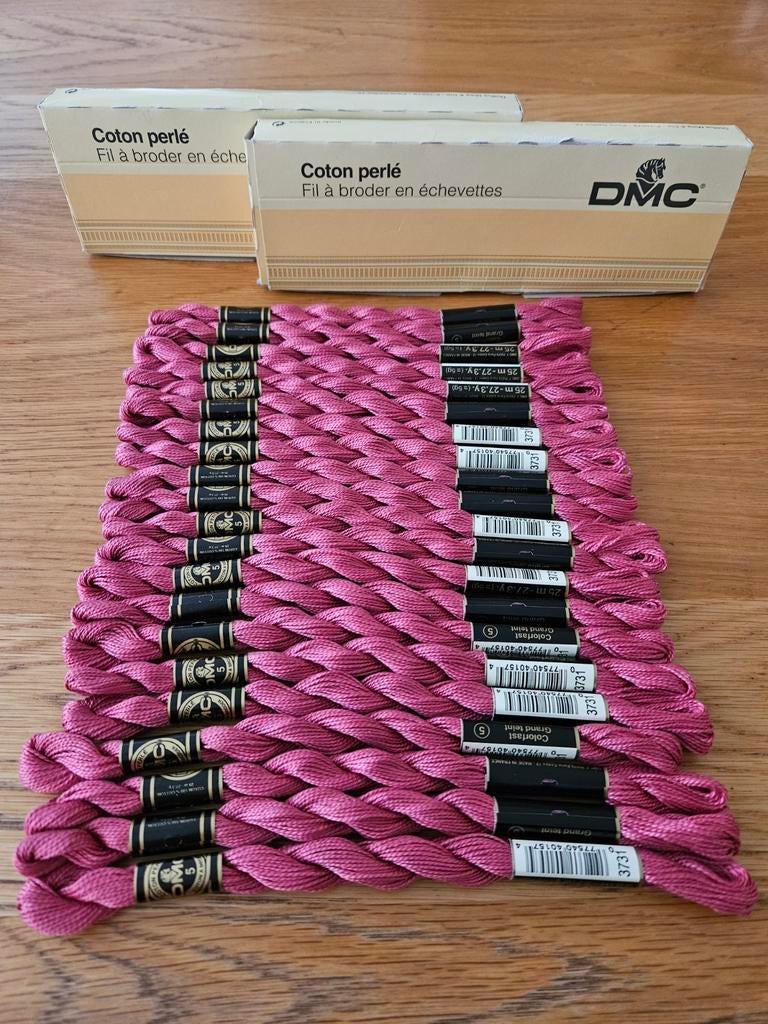 DMC Coton perlé 5 (3731), Enlèvement, Comme neuf